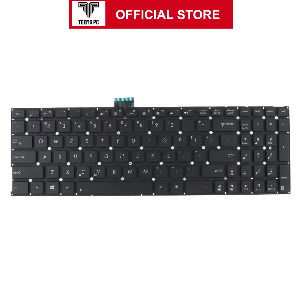Bàn Phím Cho Laptop Asus X554 X554L X554La - Hàng Zin New Seal TEEMO PC KEY587