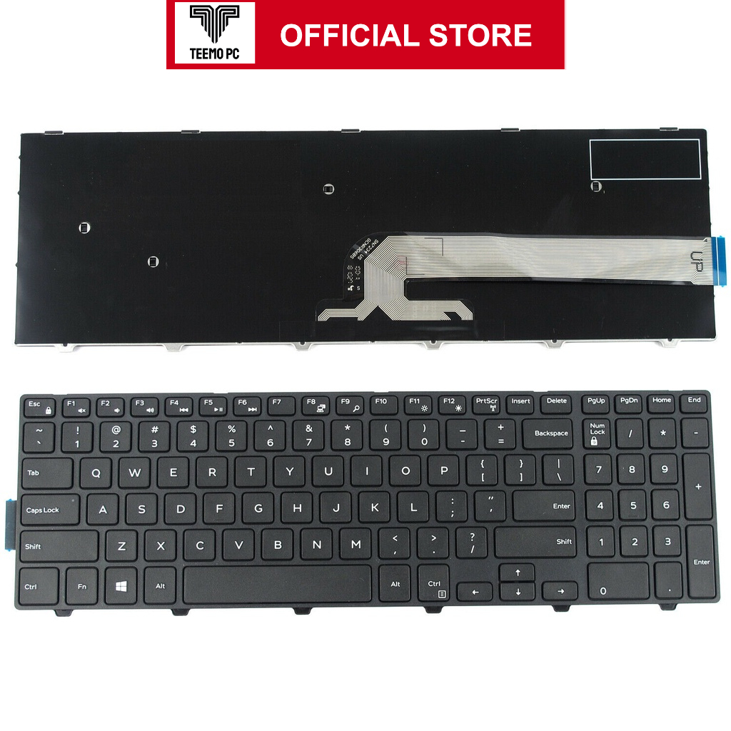 Bàn Phím Cho Laptop Dell Inspiron 15-3567 - Hàng Zin New Seal TEEMO PC KEY19