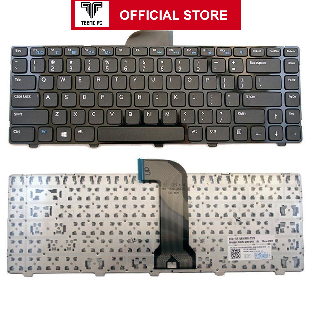 Bàn Phím Cho Laptop Dell Latitude 14 3000 Series 3440 - Hàng Zin New Seal TEEMO PC KEY667