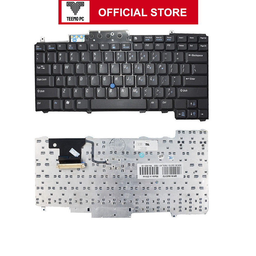 Bàn Phím Cho Laptop Dell Latitude D620 D630 D631 D820 D830 - Hàng Zin New Seal TEEMO PC KEY448