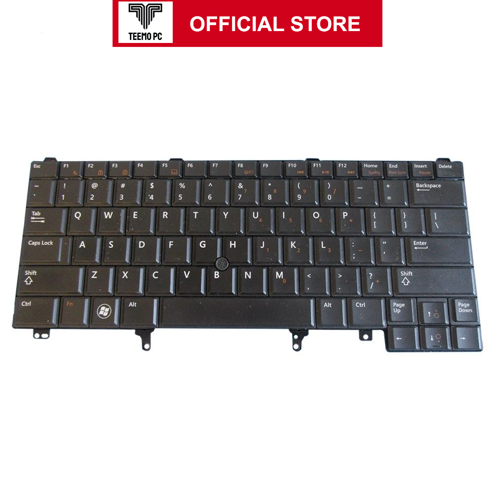 Bàn Phím Cho Laptop Dell Latitude E6420 E6430 E6440 E6220 E6230 - Hàng Zin New Seal TEEMO PC KEY200