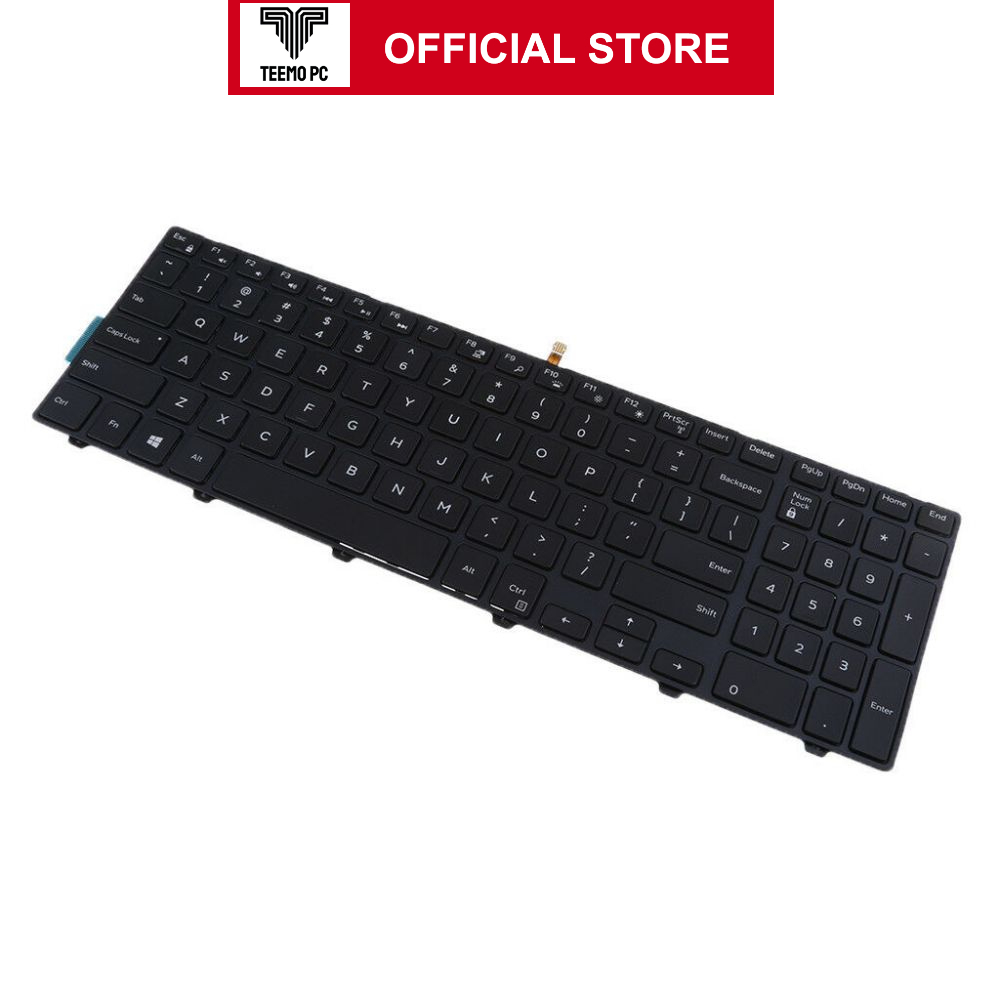 Bàn Phím Cho Laptop Dell Inspiron 7559 5558 5559 5548 5547 Có Đèn Nền - Hàng Zin New Seal TEEMO PC KEY4