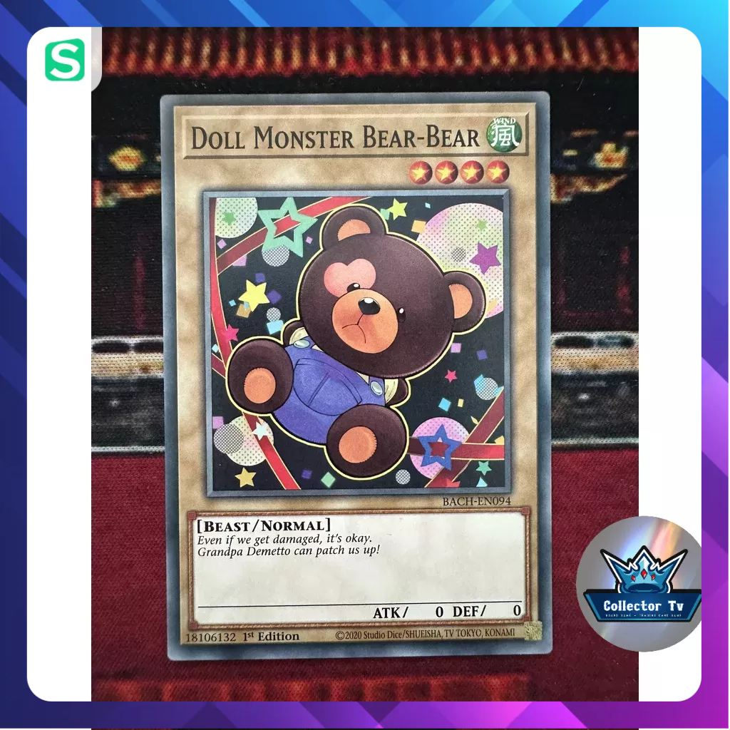 Thẻ bài YugiOh! (UK) - BACH-EN094; Doll Monster Bear-Bear