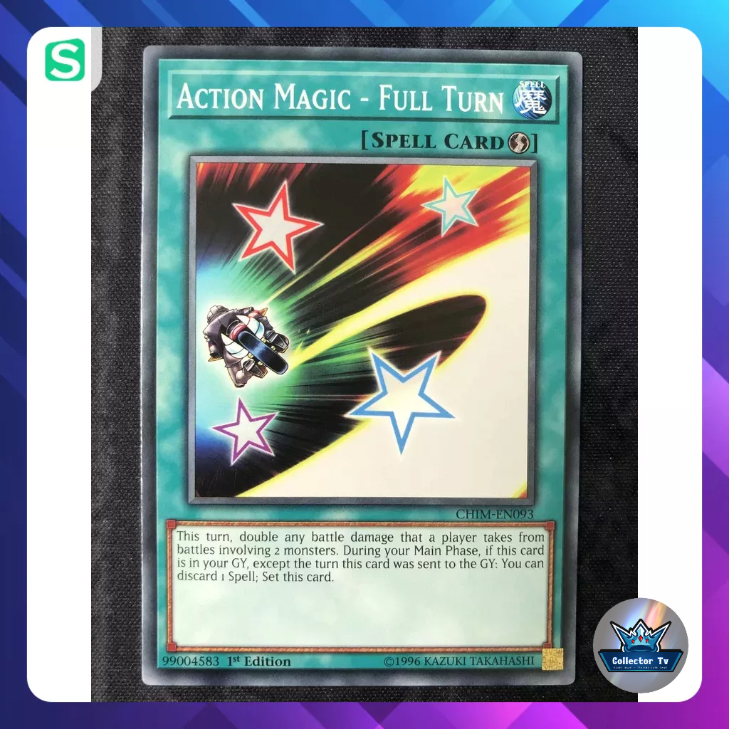 Thẻ bài YugiOh! (UK) - CHIM-EN093; Action Magic - Full Turn; Common
