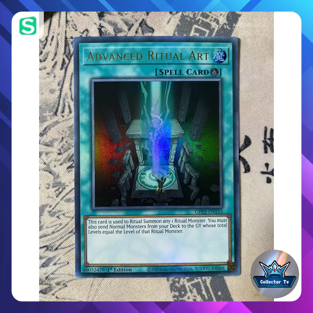 Thẻ bài YugiOh! (UK) - GFP2-EN153 Advanced Ritual Art