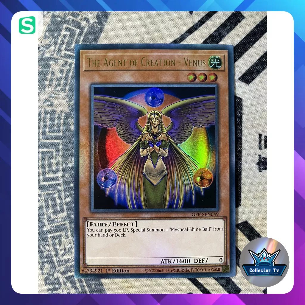 Thẻ bài YugiOh! (UK) - GFP2-EN049 The Agent of Creation - Venus