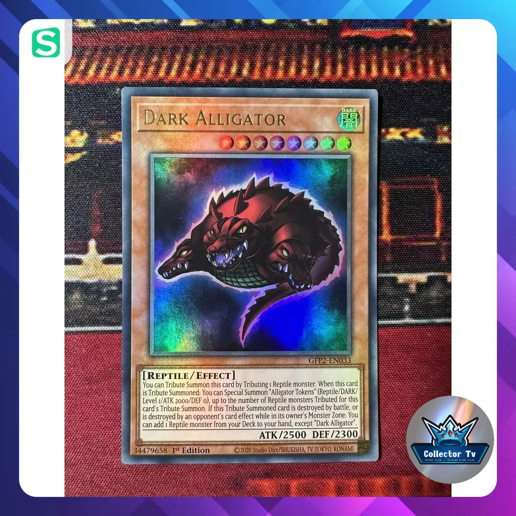 Thẻ bài YugiOh! (UK) - GFP2-EN033 Dark Alligator