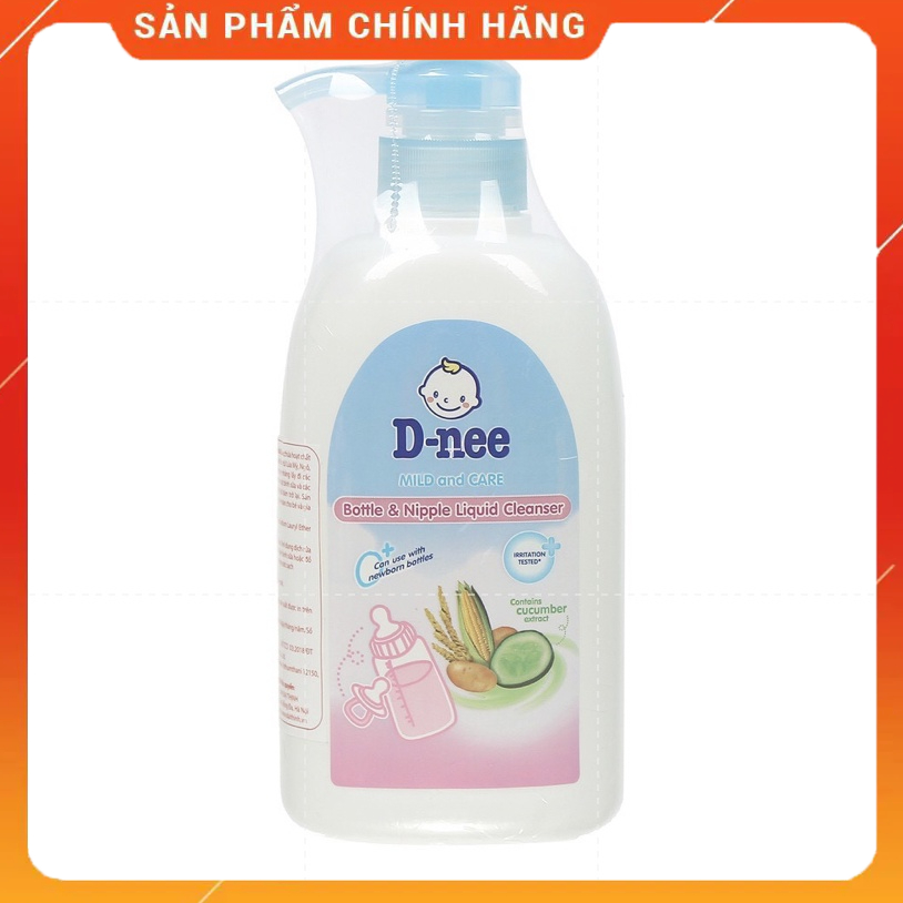 Nước rửa bình Dnee dạng chai 500ml (tem Đại Thịnh)