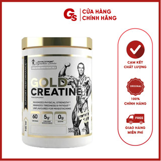 Bột Kevin Levrone GOLD Creatine Monohydrate, 300G (60 servings) tăng hiệu suất luyện tập, sức mạnh cơ bắp