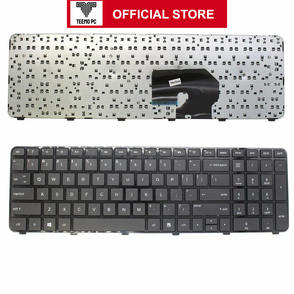 Bàn Phím Cho Laptop Hp Dv7-6000 Pavilion Dv7 Dv7T Dv7-6000 Dv7-6100 - Hàng Zin New Seal TEEMO PC KEY556