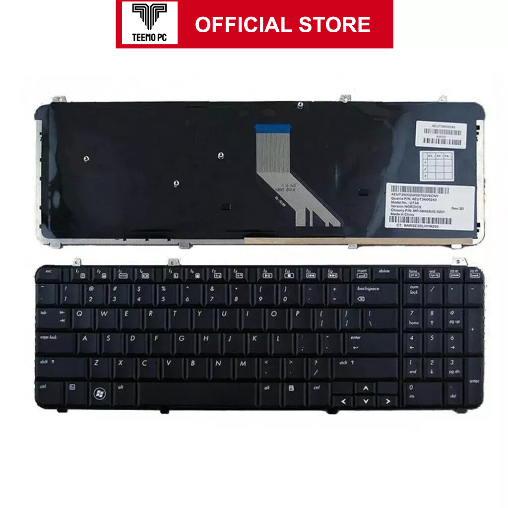 Bàn Phím Cho Laptop Hp Pavilion Dv6 Dv6-1000 Dv6-2000 - Hàng Zin New Seal TEEMO PC KEY1412