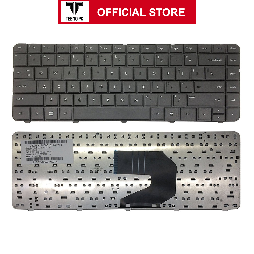 Bàn Phím Cho Laptop Hp G4 Cq43 Pavilion G4 G6 G4-1000 G6-1000 Hp 1000 Hp 2000 - Hàng Zin New Seal TEEMO PC KEY1274