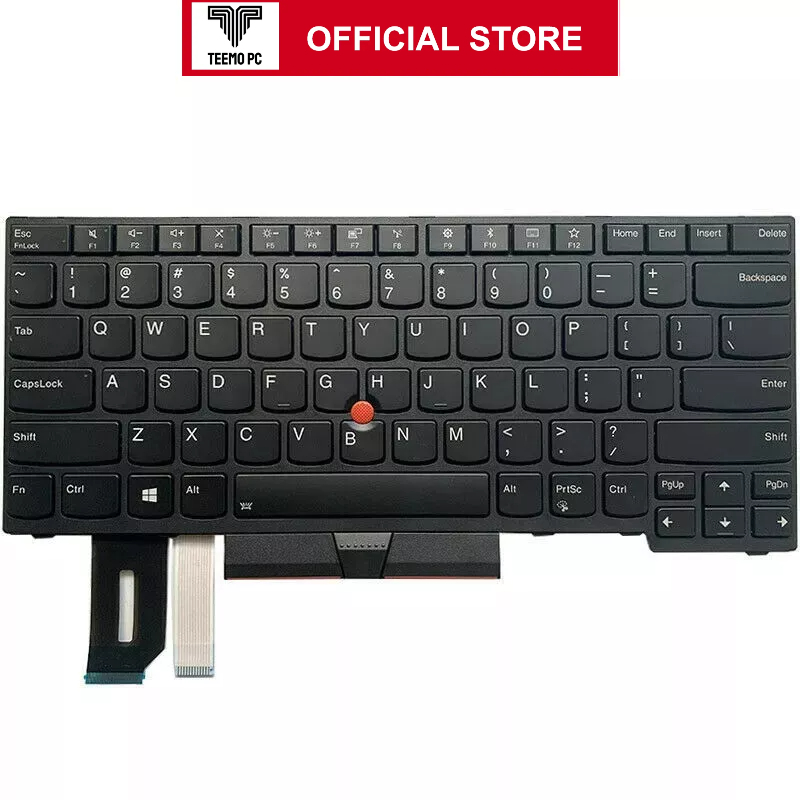 Bàn Phím Cho Laptop Lenovo Thinkpad L380 Yoga L390 Yoga T480S T490 E480 E485 E490 - Hàng Zin New Seal TEEMO PC KEY115