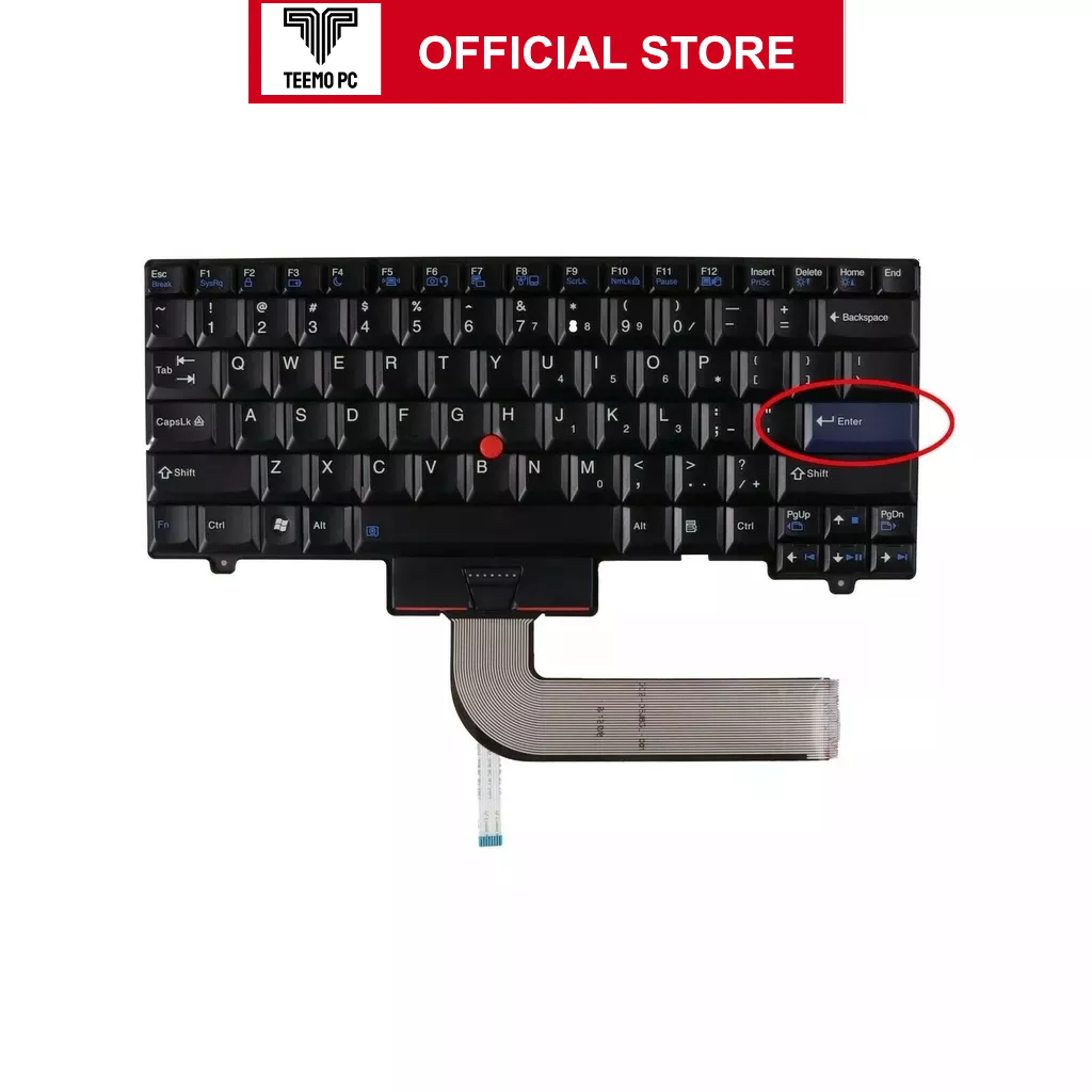 Bàn Phím Cho Laptop Lenovo Thinkpad L410 L510 L412 L520 - Hàng Zin New Seal TEEMO PC KEY732