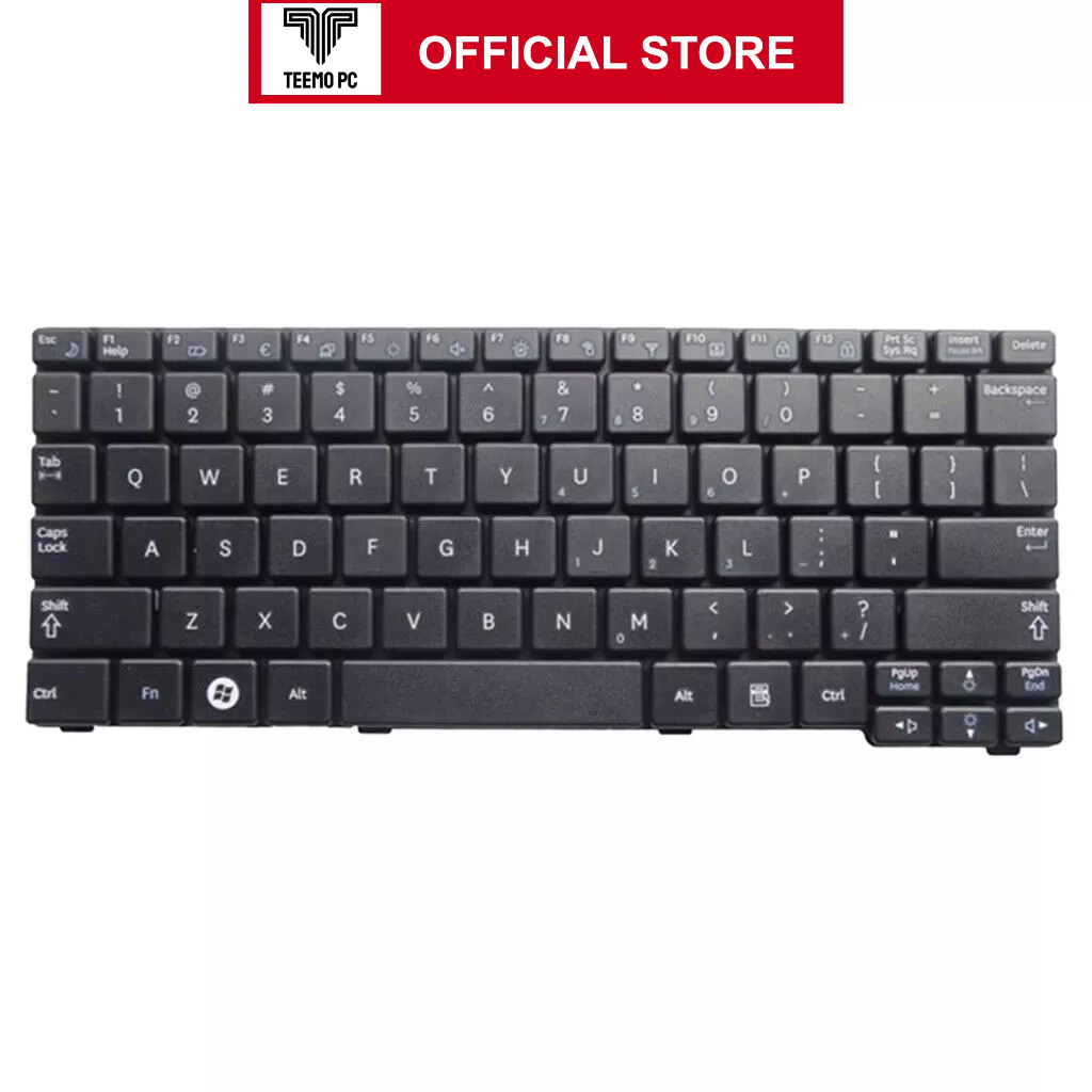Bàn Phím Cho Laptop Samsung N100 N101 N108 N128 N140 N143 N145 N148 N150 N158 Nb20 Nb30 (Đen)  TEEMO