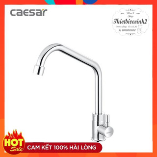 Vòi bếp lạnh-vòi rửa chén bát caesar - k022c chính hãng