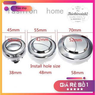 Nút nhấn xả nước cho bồn cầu 1 khối,2 khối thông dụng hiện nay
