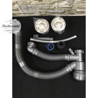 XẢ CHẬU RỬA CHÉN 2 HỘC ỐNG THOÁT CỰC LỚN VỪA TẤT CẢ CÁC DÒNG CHẬU HIỆN NAY PHi 110
