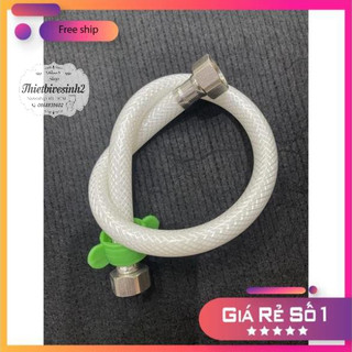 Dây Cấp nước lạnh dùng cho vòi rửa chén lạnh và vòi rửa mặt lavabo lạnh dùng nối bồn cầu với T cầu DÂY NHỰA
