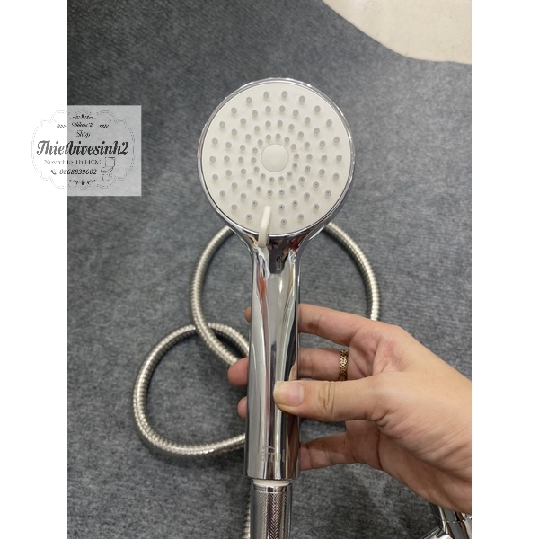 Tay sen tắm nóng lạnh,thanh trượt gác sen máy nước nóng ferroli chính hãng, tay sen masager 3 chế độ