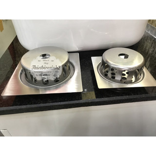 Phễu cầu chặn rác sân thượng, thoát nước mưa sân thượng ban công inox 304 cao cấp