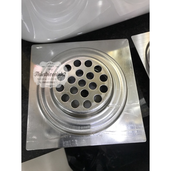 Phễu cầu chặn rác sân thượng, thoát nước mưa sân thượng ban công inox 304 cao cấp