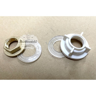 Con Tán 21mm cố định vòi rửa chén ,vòi rửa mặt-lavabo - tán đồng ren trong 21-tán nhựa ren 21