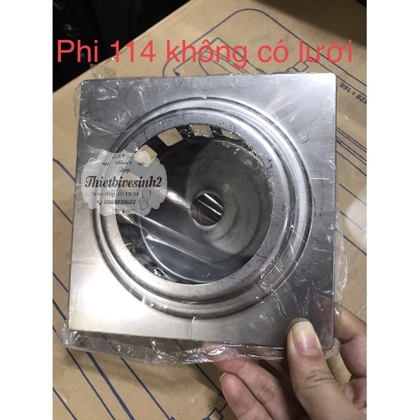 Phễu cầu chặn rác sân thượng, thoát nước mưa sân thượng ban công inox 304 cao cấp