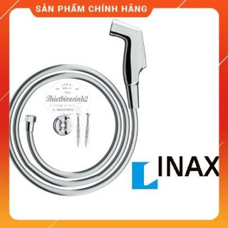 Vòi Xịt Vệ Sinh Bồn Cầu, Toilet Inax CFV-105MP chính hãng dây xịt Metallic 5 lớp cao cấp