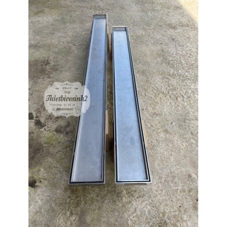Phễu thoát sàn đặt gạch sài được 2 mặt đế thỏ chống hôi thoát nước siêu nhanh inox 304 dập nguyên khối