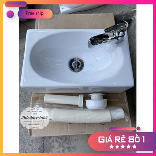 Chậu rửa mặt mini,lavabo nhỏ,dùng cho nơi chật hẹp, y tế có bát bắt lavabo