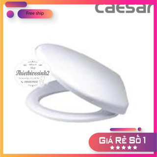 Nắp bồn cầu rơi êm caesar cd1356 chính hãng