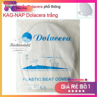Nắp bồn cầu Dolcera chính hãng gắn vừa hầu hết các bồn cầu hiện nay
