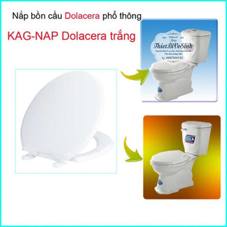 Nắp bồn cầu Dolcera Trắng  Dolacera, năp đậy bàn cầu