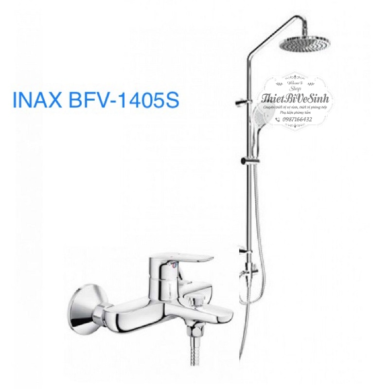 Cây sen tắm đứng nóng lạnh Inax BFV-1405S chính hãng