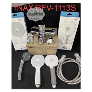 (NEW2020)Củ sen tắm nóng lạnh cầm tay chính hãng INAX BFV-1113S-4c-7c-8c