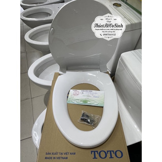 Nắp Bồn Cầu TOTO TC393VS, Bảo Hành Chính Hãng 02 năm gắn vừa tất cả các bồn cầu toto hiện nay