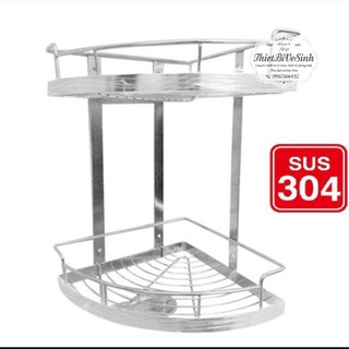 Kệ nhà tắm ,kệ để xà bông,kệ để đồ phòng tắm,kệ góc phòng tắm inox 304