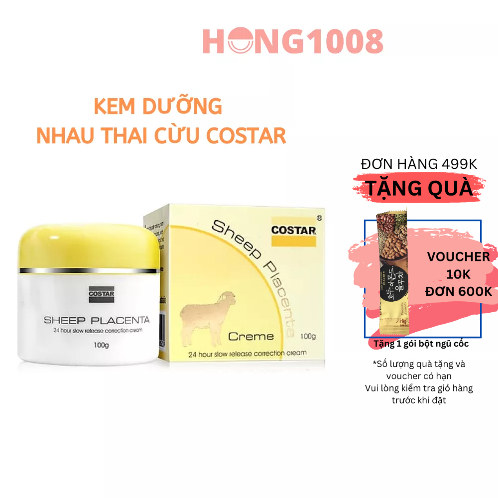 Kem Dưỡng Nhau Thai Cừu Sheep Placenta Creme Costar Úc 100g