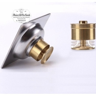 Phễu Thoát Sàn Chống Mùi Hôi Và Côn Trùng Inox304 & đồng
