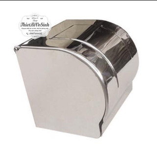 Hộp giấy vệ sinh chống ướt phòng tắm inox 304 cao cấp