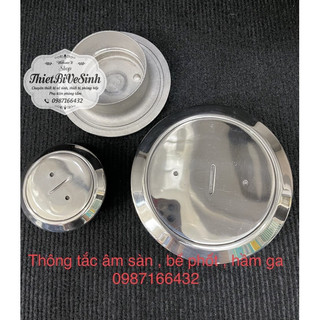 Thông tắc âm sàn, nút bịt thông tắc, thông tắc hầm ga, lỗ hút bể phốt, bịt xả thông tắc inox 304 đúc đặc