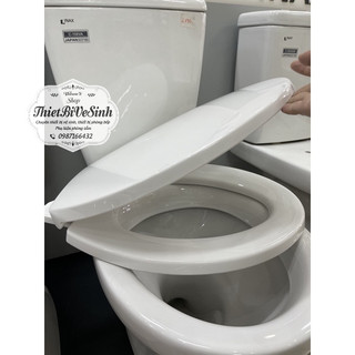 Nắp bồn cầu rơi êm thay thế INAX gắn mã 2 khối AC117,AC108,AC306