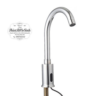 Vòi Cảm Ứng Tự Động Rửa Tay ,Chén Bát,Lavabo Rửa Tay Nơi Công Cộng Chạy Pin Và Điện Cao Cấp