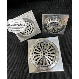 Phễu cầu chặn rác sân thượng, ban công , phễu thoát nước sân vườn inox 304 đúc đặc thoát nước siêu nhanh