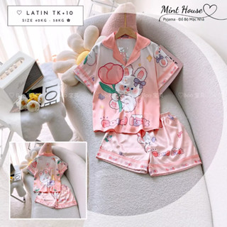 Bộ Ngủ pijama Lụa Latin