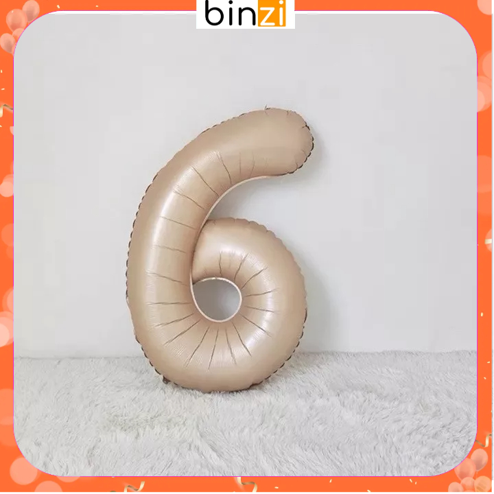 [TẶNG ỐNG THỔI] Bóng Số Cỡ Đại Màu Hottren Caramen Trang Trí Sinh Nhật Partty Siêu To Siêu Đẹp