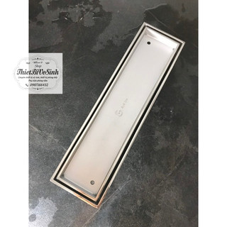 Phễu thoát sàn đặt gạch , phễu thu nước phòng tắm dáng dài inox 304 đúc nguyên khối bảo , thoát nước siêu nhanh chống