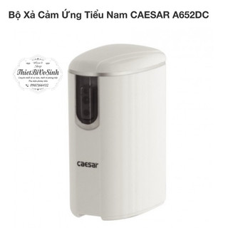 Van xả tiểu nam cảm ứng caesar a652dc-pw chạy pin chính hãng