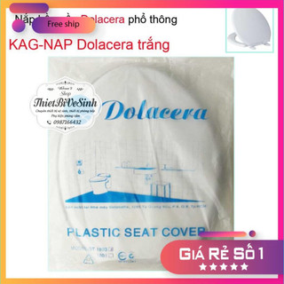 Nắp bồn cầu Dolcera Trắng TBVS-15 Dolacera trắng thông dụng vừa hầu hết các mẫu bồn cẦU HIỆN NAY
